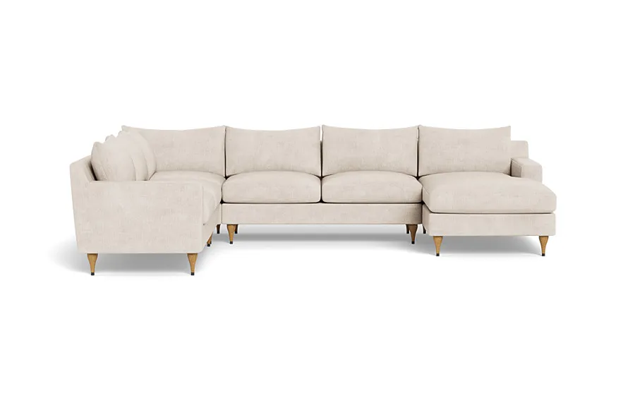 Sloan 4-Piece Corner Sectional Sofa with  Chaise