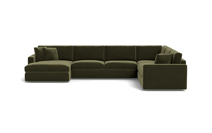 James 4-Piece 5-Seat Corner Chaise Sectional Left