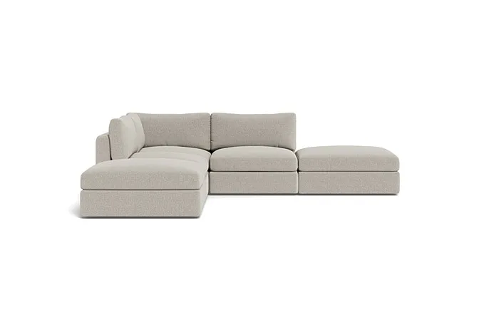Tatum Modular Corner Sectional with Ottomans