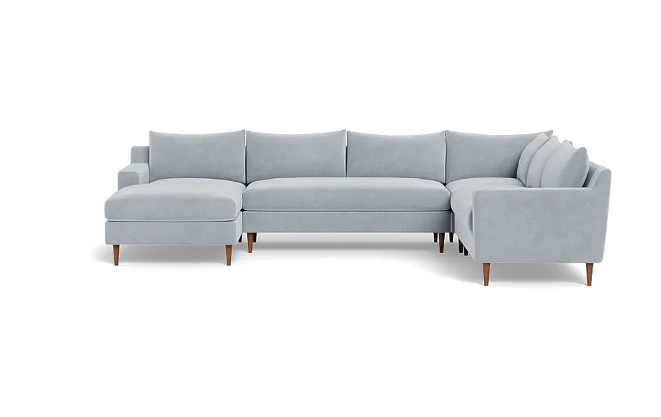 Sloan 4-Piece Corner Sectional Sofa with  Chaise