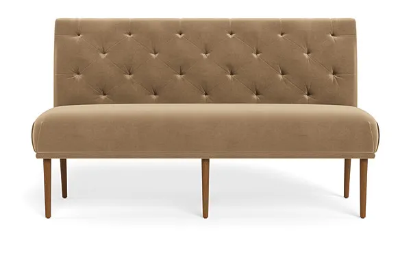 Dorian Upholstered Dining Bench with Tufting Option