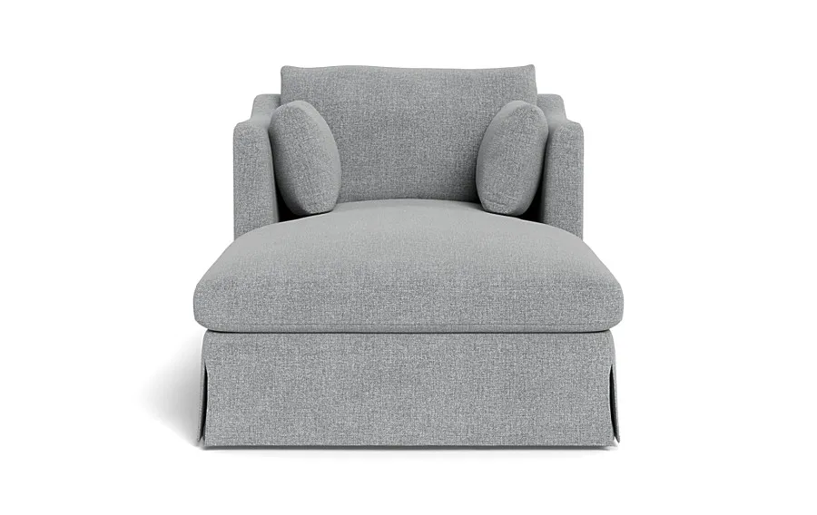 Caitlin Slipcovered Chaise Lounge by The Everygirl®