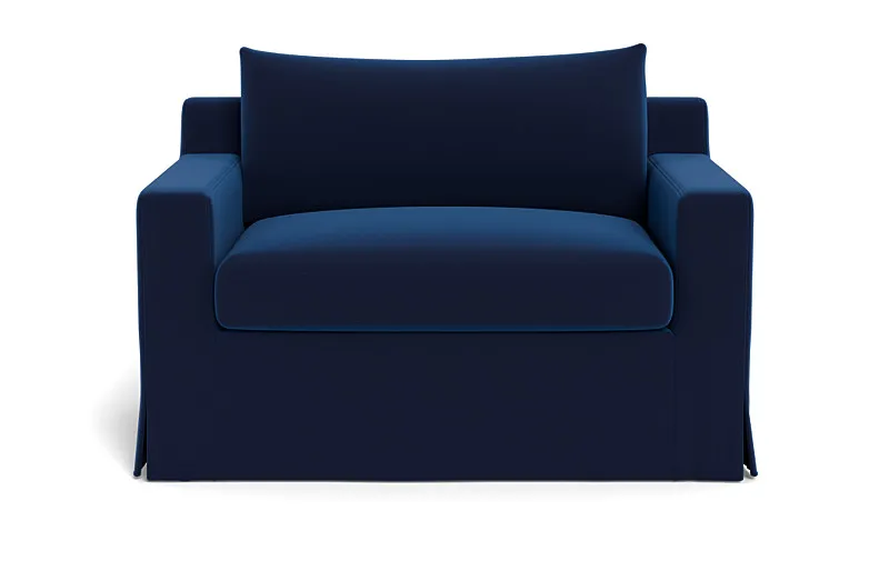 Sloan Slipcovered Chair and a Half