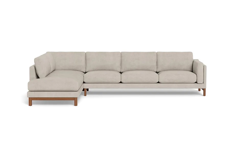 Gaby 4-Seat Sectional with  Bumper