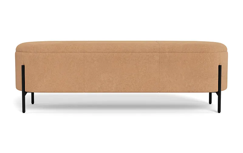 Fiona Leather Bench