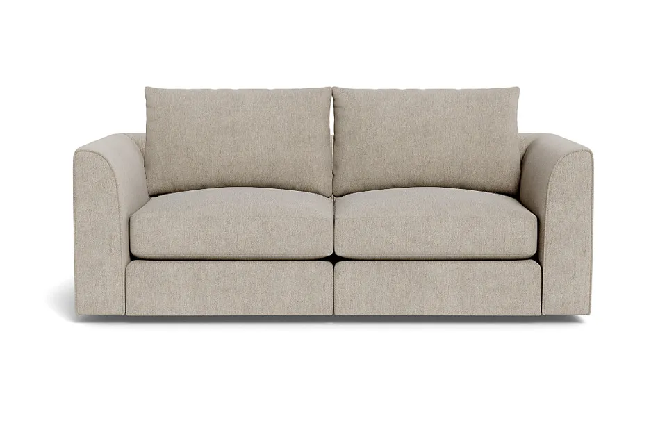 Beckham Modular Fabric Loveseat