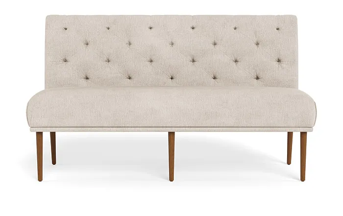 Dorian Upholstered Dining Bench with Tufting Option
