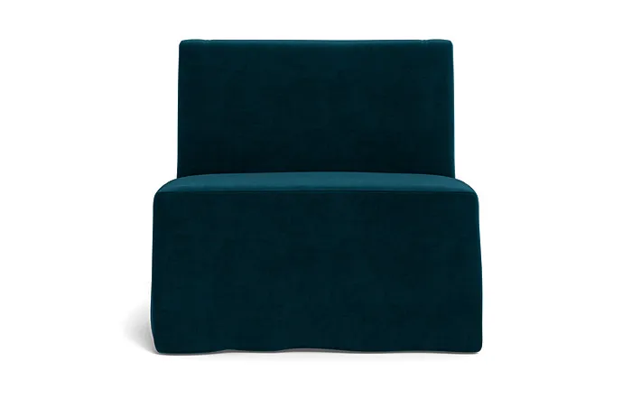 Dorian Slipcovered Petite Dining Bench