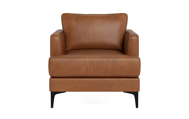Winslow Leather Petite Chair