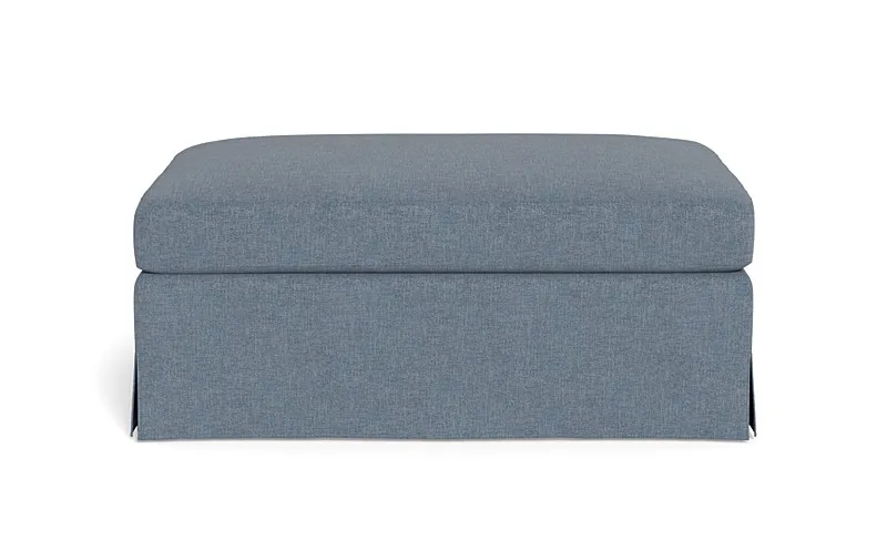 Sloan Slipcovered Ottoman