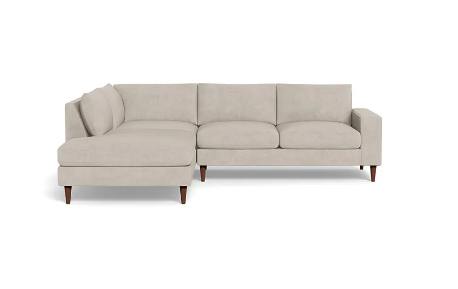 Saylor Wide Arm 3-Seat  Bumper Sectional
