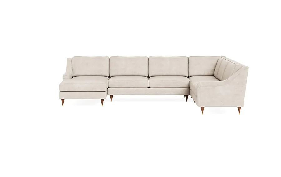 Alexander 4-Piece (5-Seat) Corner Sectional Sofa with  Chaise