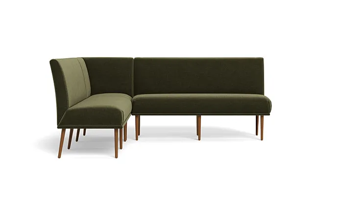 Dorian Upholstered Corner Banquette with Tufting Option