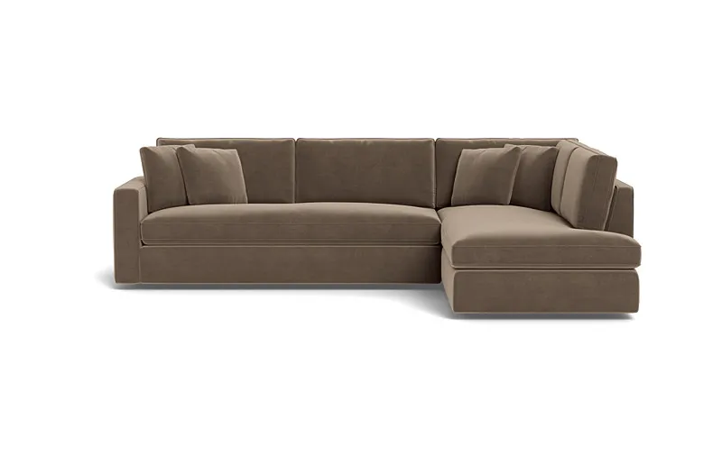 James 3-Seat Right Bumper Sleeper Sectional