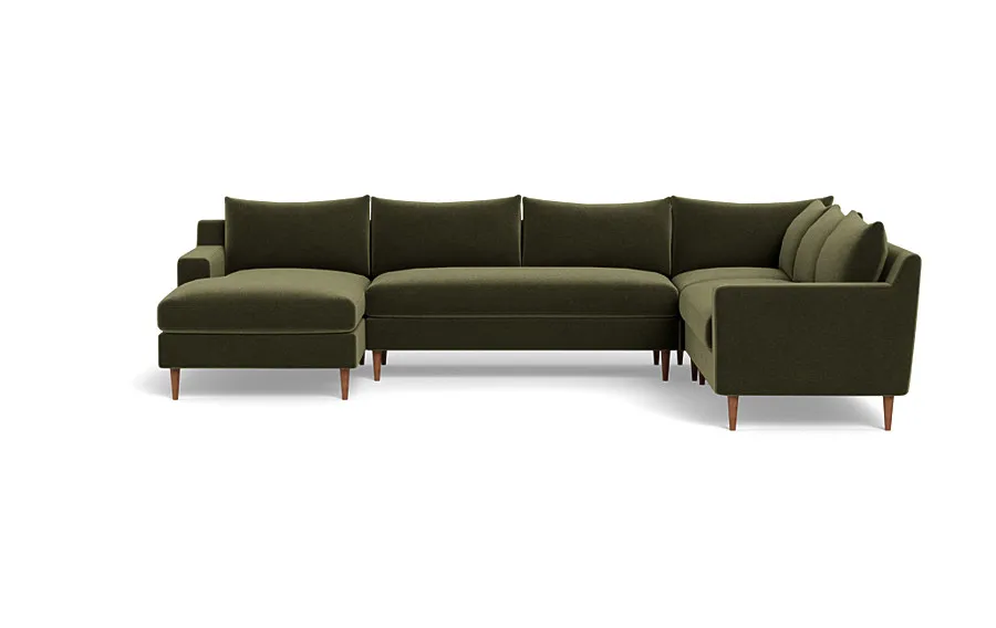 Sloan 4-Piece Corner Sectional Sofa with  Chaise