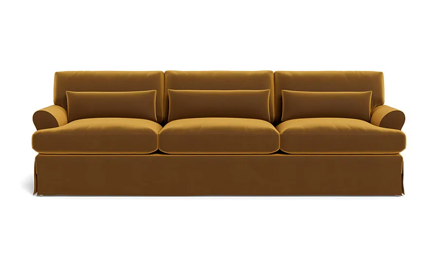 Maxwell Slipcovered 3-Seat Sofa by Apartment Therapy
