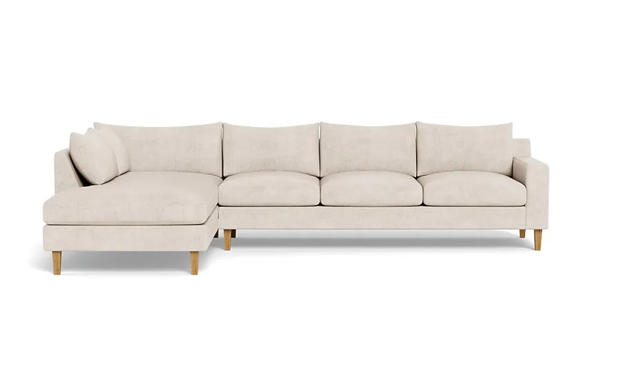 Sloan 4-Seat Left Bumper Sectional