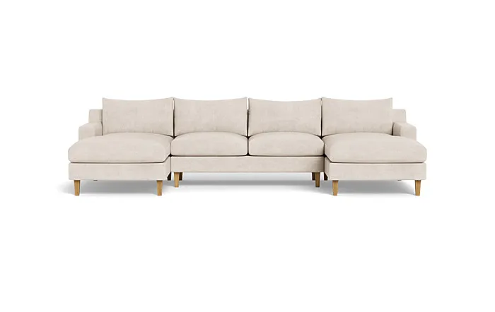 Sloan 3-Piece U-Sectional, 125"W