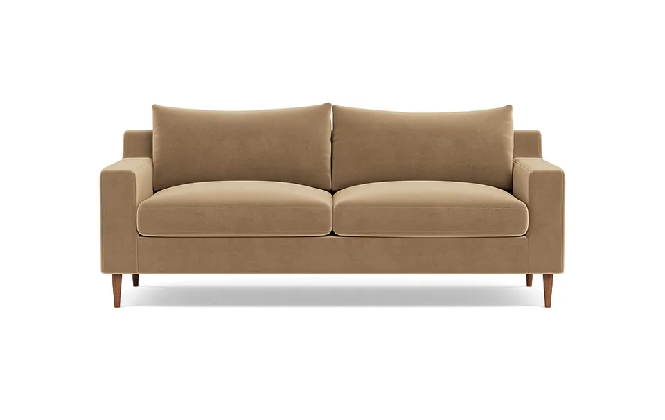 Sloan Fabric 2-Seat Sofa Down Alternative