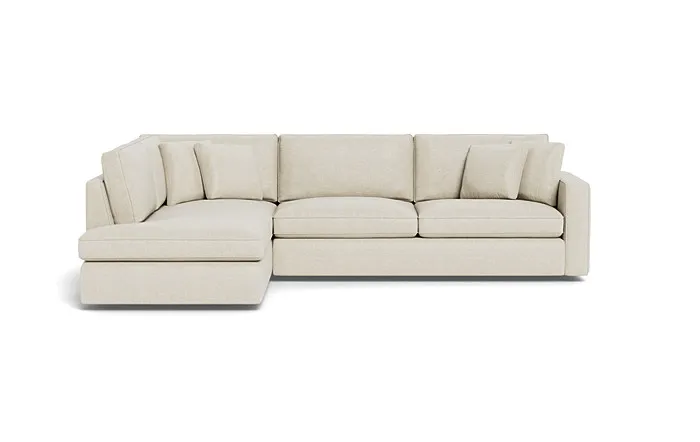 James 3-Seat Left Bumper Sleeper Sectional