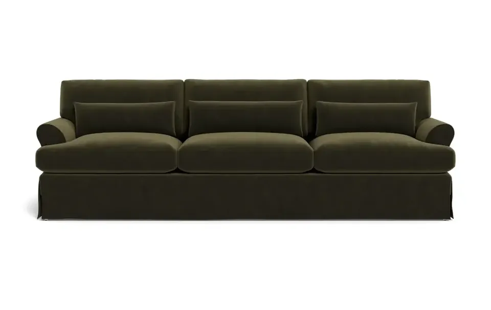 Maxwell Slipcovered 3-Seat Sofa by Apartment Therapy