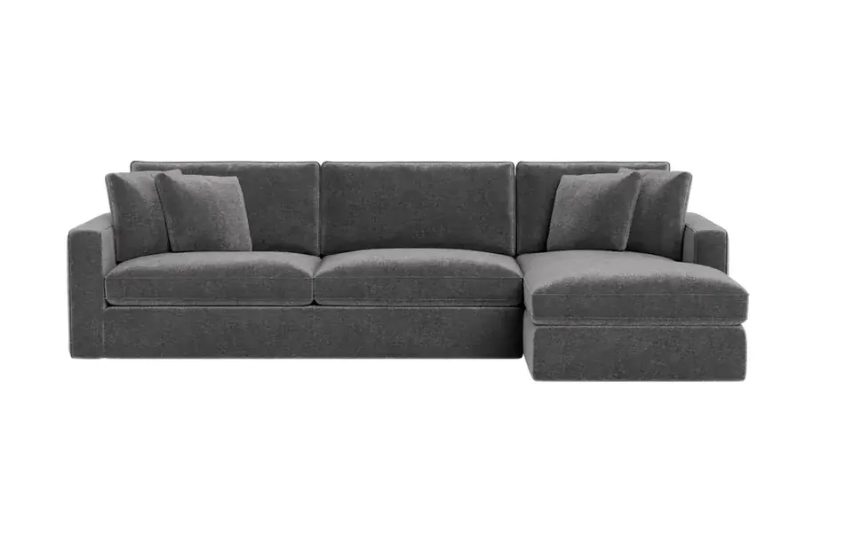 James 3-Seat Right Chaise Sectional