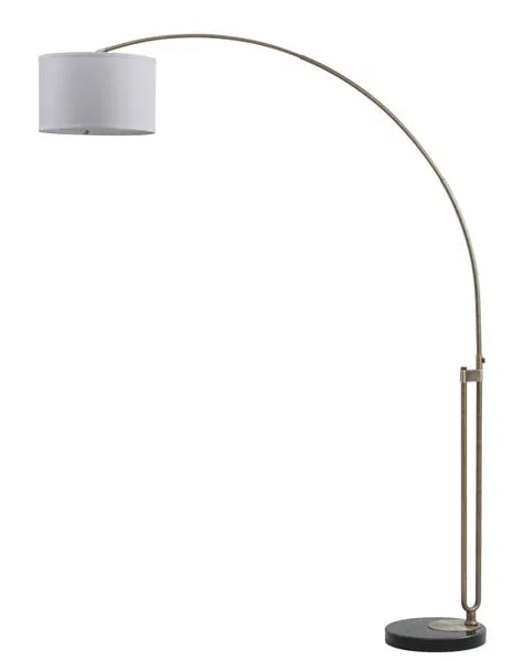 Polaris Arc Floor Lamp - Chrome