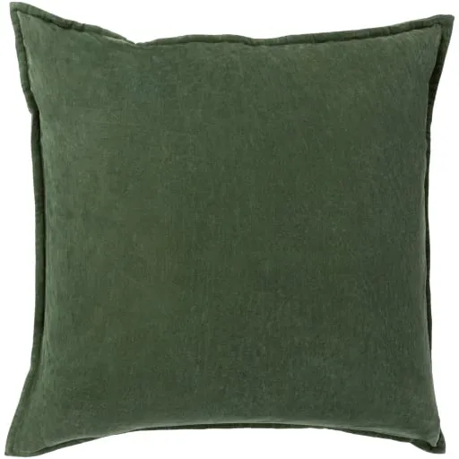 Cotton Velvet CV-008 18"L x 18"W Polyester Filled Pillow