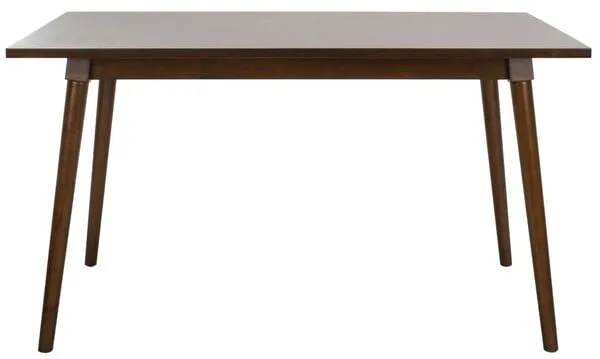 Tia Rectangle Dining Table - Walnut