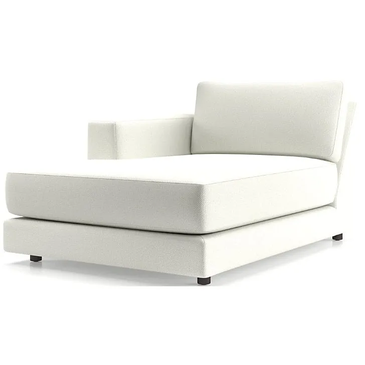 Peyton Left-Arm Chaise Lounge Sectional Piece