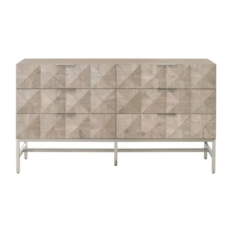 Atlas 6-Drawer Double Dresser