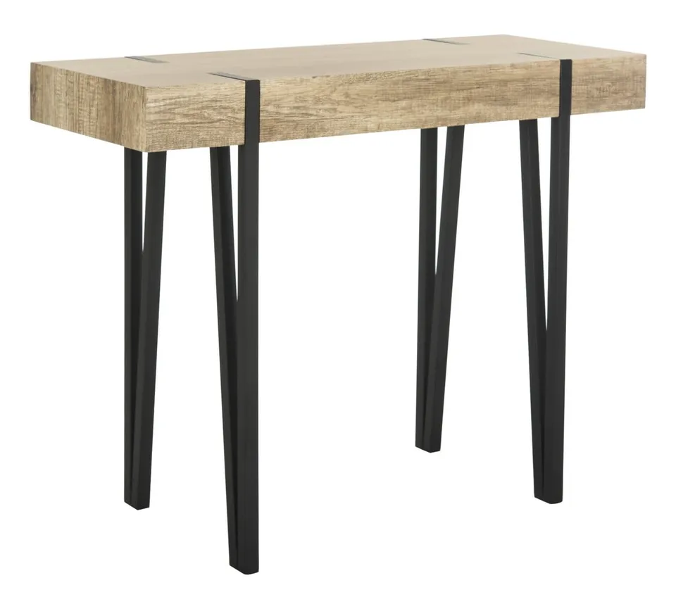 Alyssa Console Table - Multi/Brown
