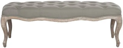 Ramsey Bench - Sea Mist/Pickled Oak Finish