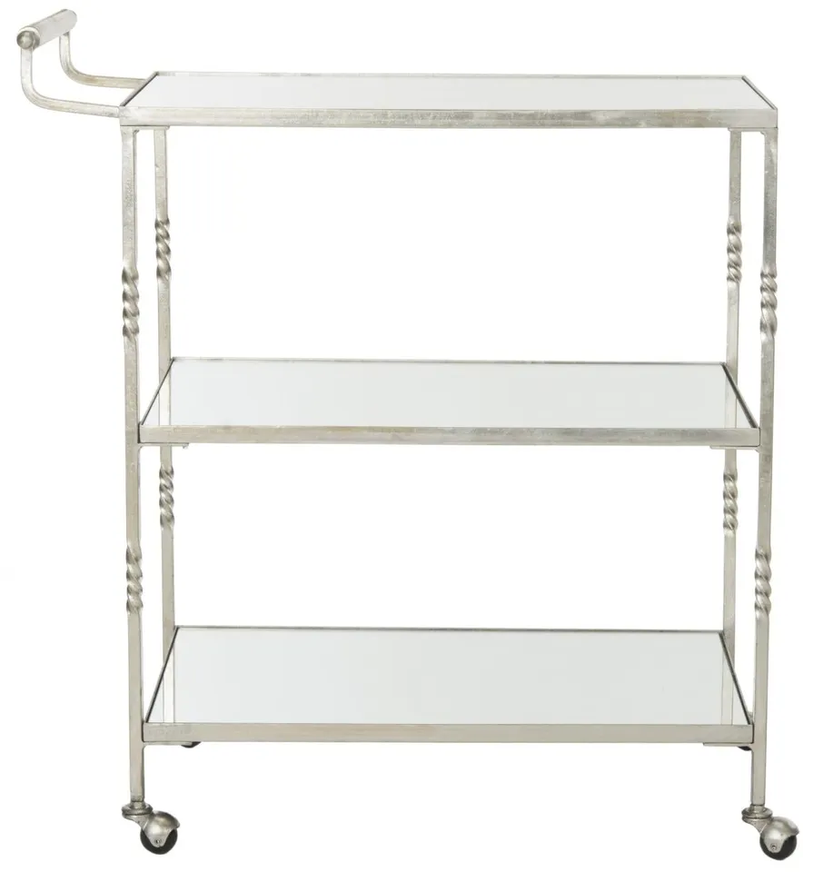 Aurelius Bar Cart - Silver