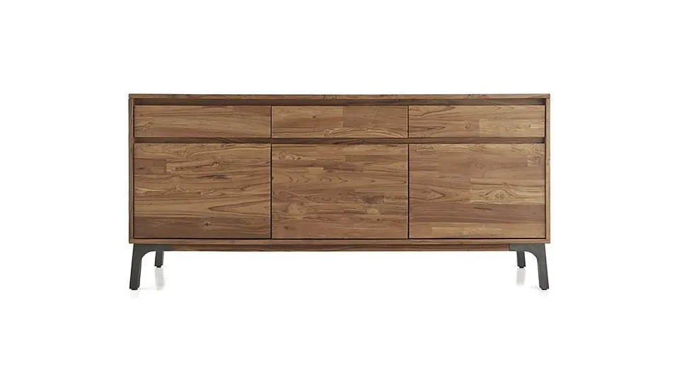 Lakin 71" Teak Credenza