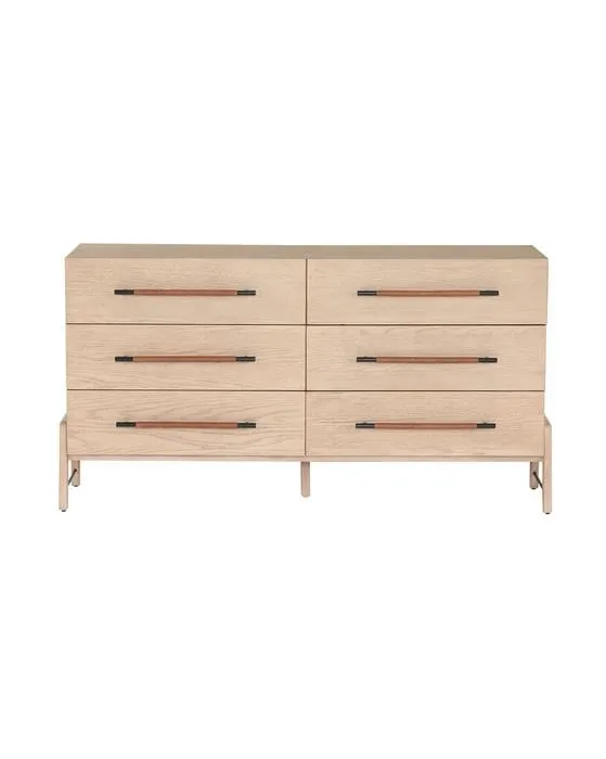 Ralston 6-Drawer Dresser, Natural