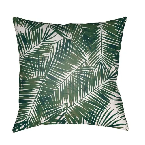 Fern Leaf SOL-040 20"L x 20"W Pillow Cover