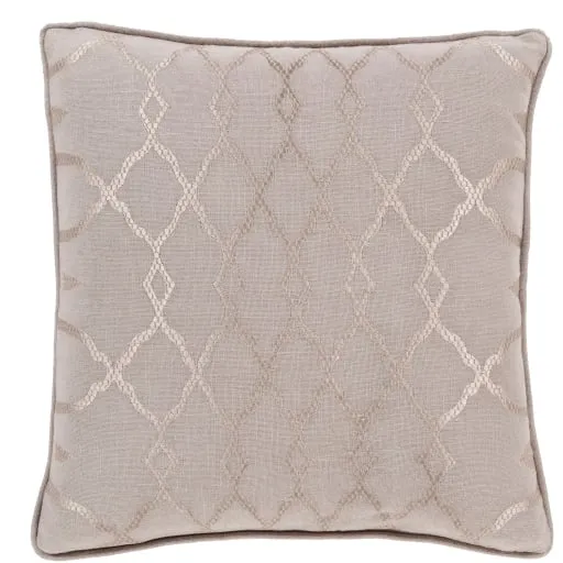 Lydia LY-005 22"L x 22"W Polyester Filled Pillow