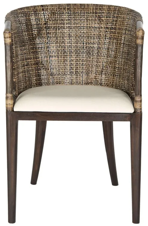 Beningo Arm Chair - Brown/Black