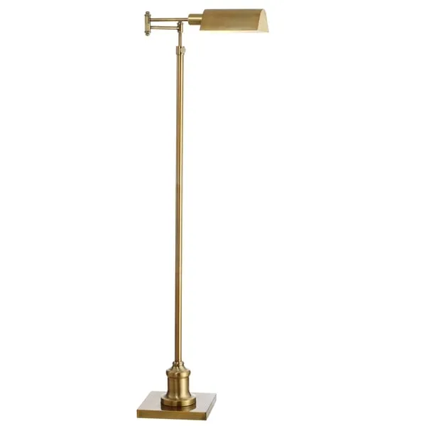 Briggs Floor Lamp - Brass