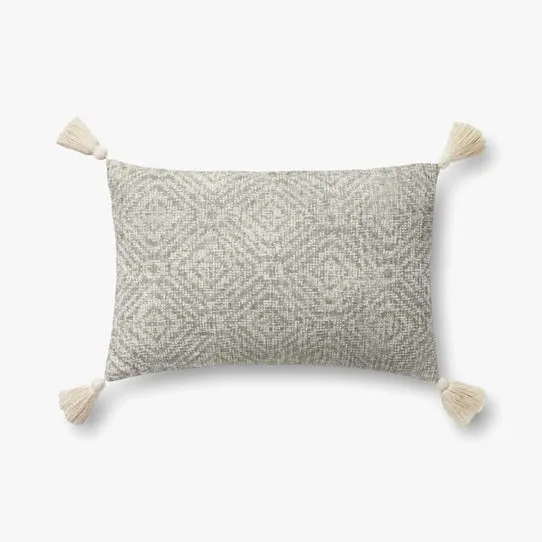 Loloi No Name Lt Grey 13" x 21" Cover w/Down