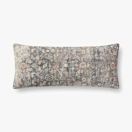 PILLOWS PAL0012 DENIM / NATURAL 13" x 35" Cover w/Poly