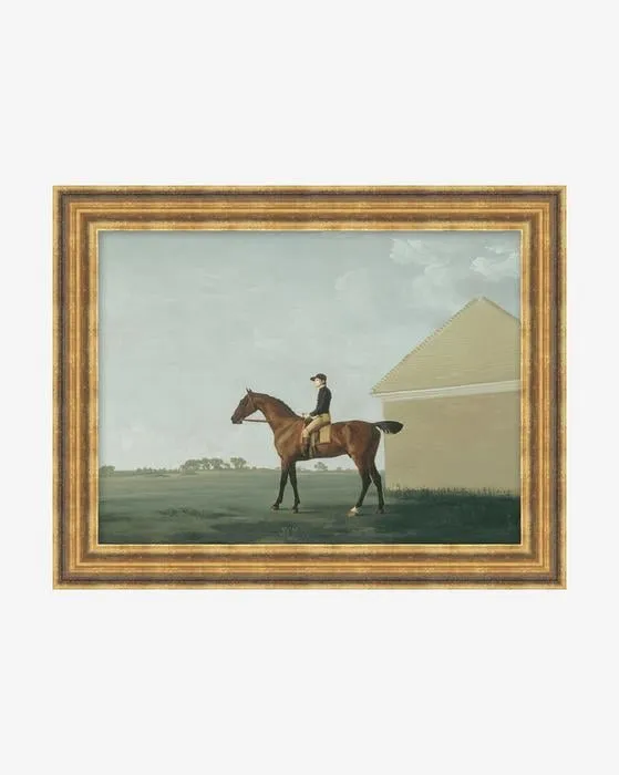 The Little Jockey, Print, 14" x 11"