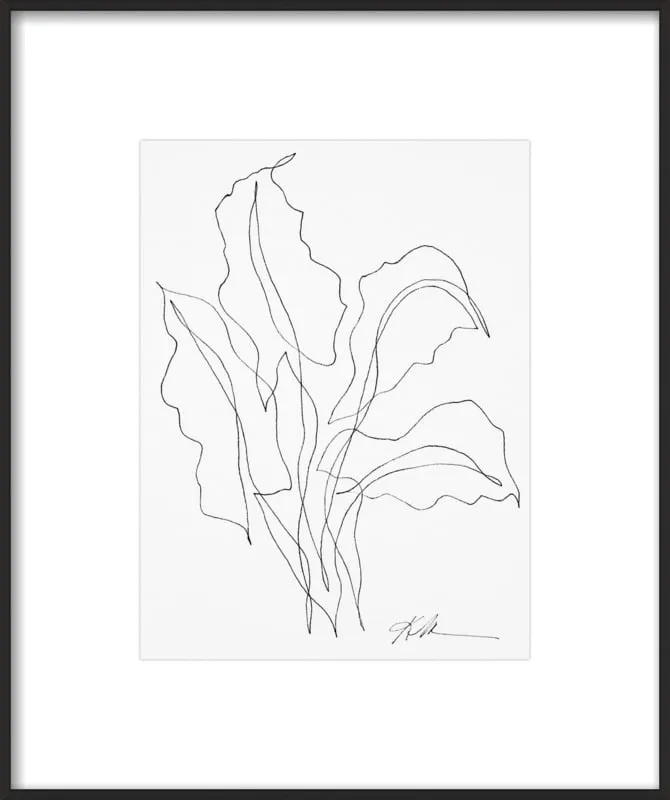 Ink Botanical 6 by Kellie Lawler for Artfully Walls