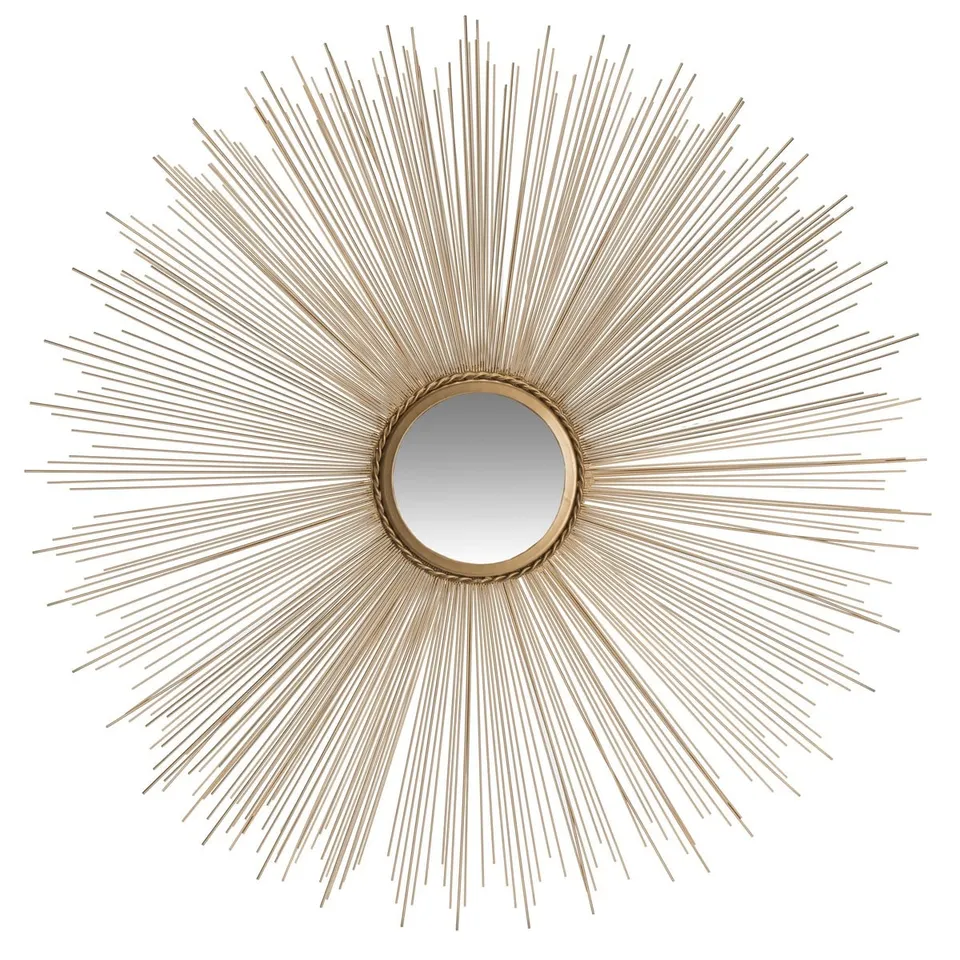 Sun Burst Mirror - Gold