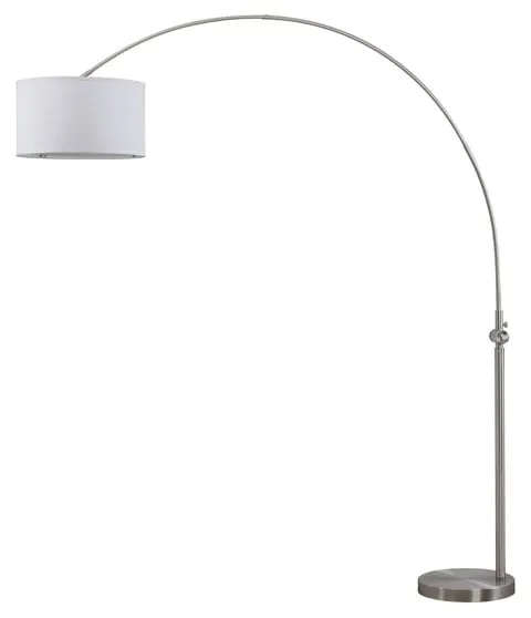 Ascella 86-Inch High Arc Floor Lamp - Nickel