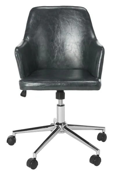 Cadence Swivel Office Chair - Dark Gray/Chrome
