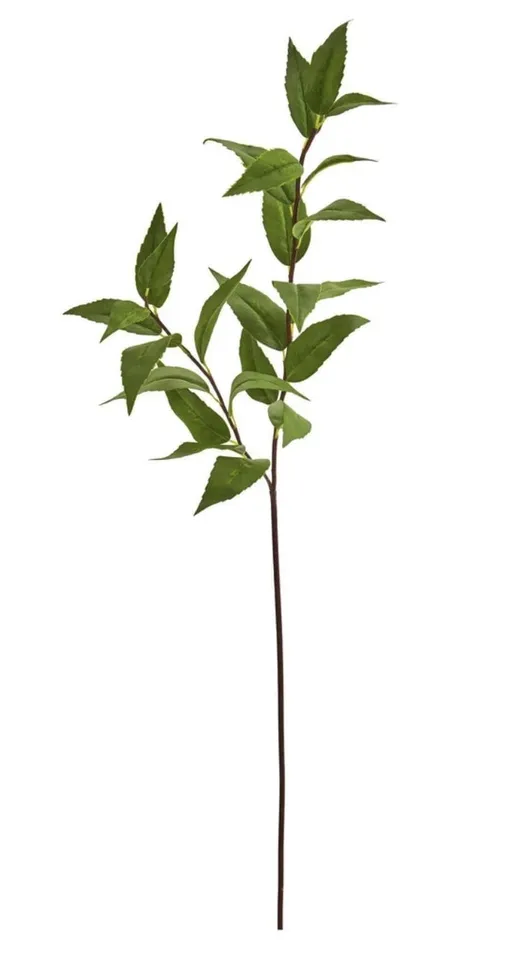 Faux Laurel Leaf Spray, 34", Set of 6