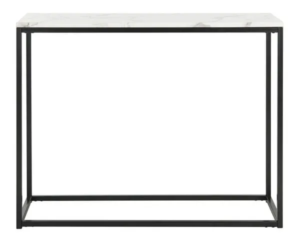 Baize Console - White/Gray
