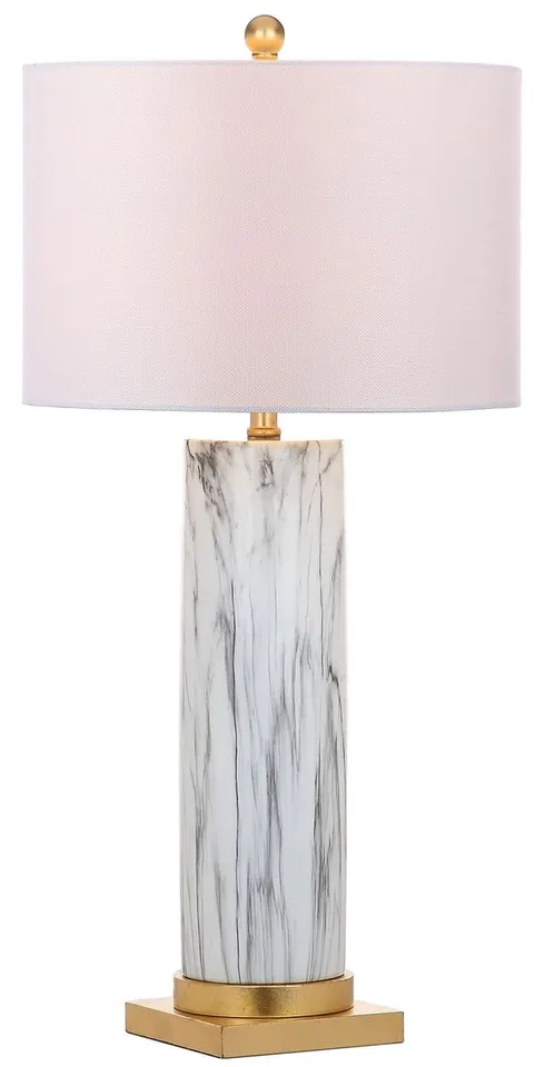 Abner 31.25 Table Lamp, Set Of 2 - Black / White